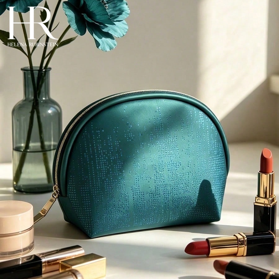 Luxury Skincare Makeup - Tas HELENA HELENA Tas Penyimpanan Bertekstur