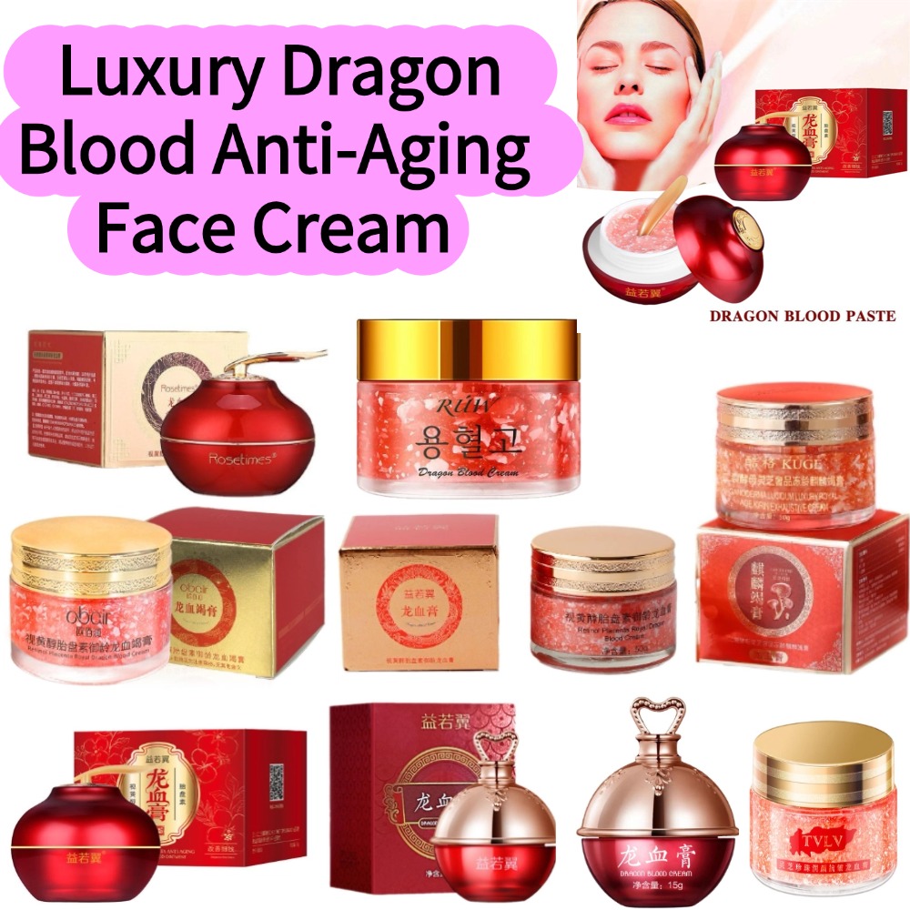 Luxury Skincare Makeup - Krim Wajah Anti-Penuaan Mewah Dragon Blood