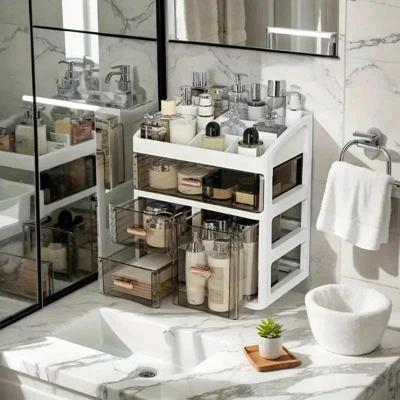 Luxury Skincare Makeup - Kotak Penyimpanan Kosmetik Tempat Makeup Tempat