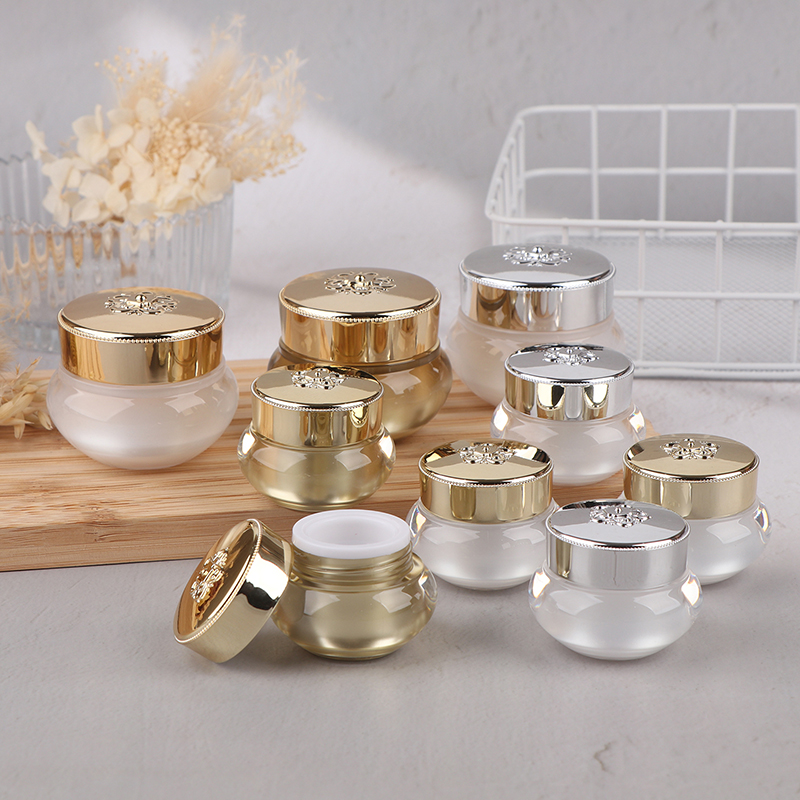 Botol Krim Akrilik Kosong untu - Luxury Skincare Makeup ulasan dan harga