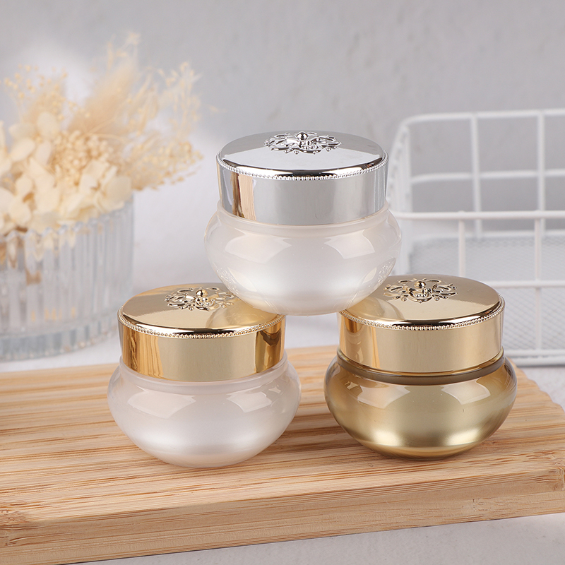 Botol Krim Akrilik Kosong untu - Luxury Skincare Makeup ulasan dan harga