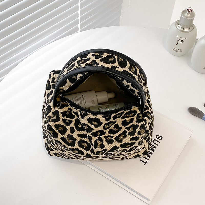 Tas Makeup macan tutul, kantun - Luxury Skincare Makeup ulasan dan harga